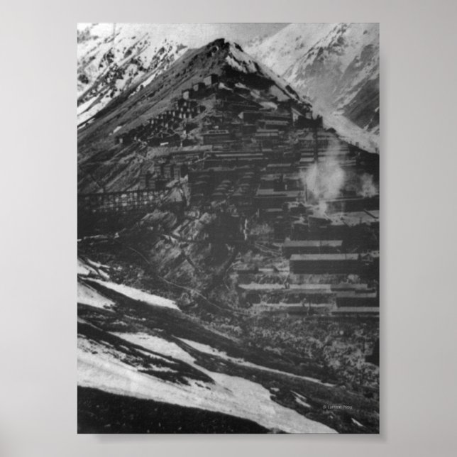 Braden Kupfer Minen im Chili Poster (Vorne)