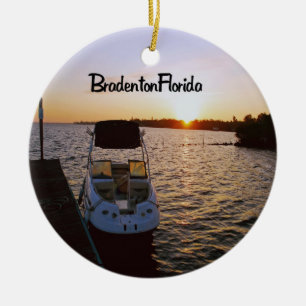 Bradenton Florida Keramikornament