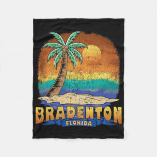 Bradenton Florida Vintage abgenutzt Souvenir  Fleecedecke