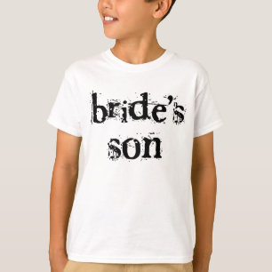 Brades schwarzer Son-Text T-Shirt