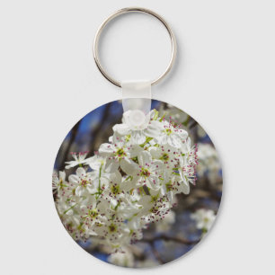 Bradford-Birnbaum Blüten Schlüsselanhänger