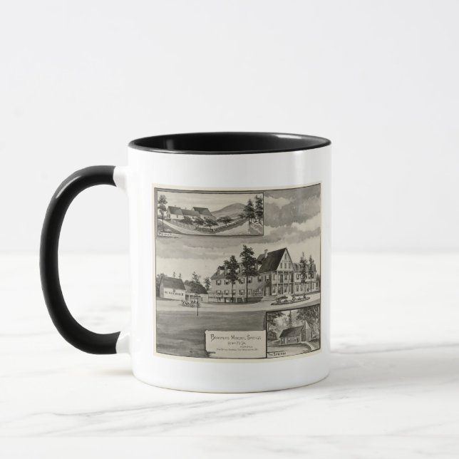 Bradford-Mineralquellen Tasse (Links)