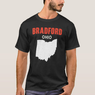 Bradford Ohio USA Staat America Travel Ohioan T-Shirt