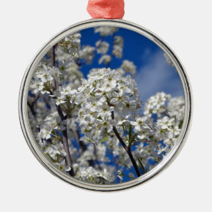 Bradford Pear Blooms Ornament Aus Metall