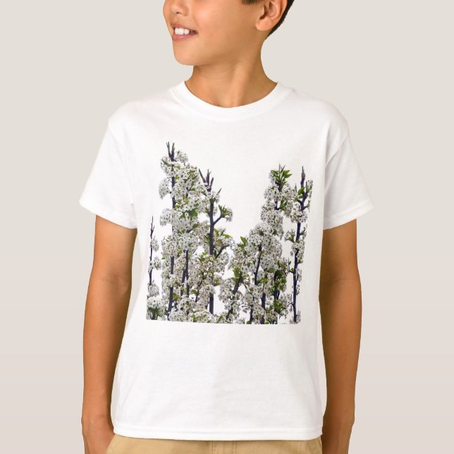 Bradford Pear Blossoms T-Shirt (Vorderseite)