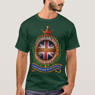 Bradford United Kingdom Legends sind in Bradfo Geb T-Shirt