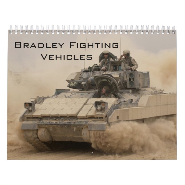 Bradley Fighting Vehicles Kalender (Titelbild)
