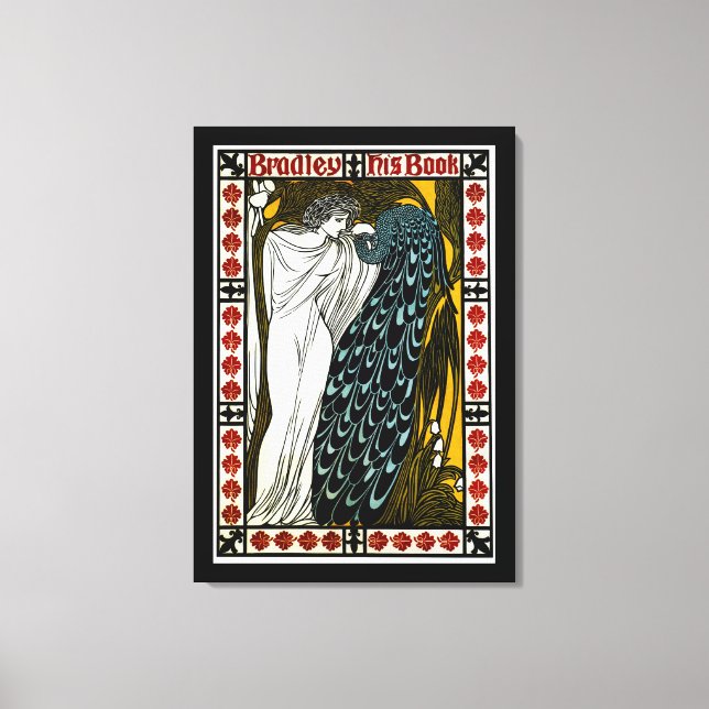 Bradley: Sein Buch Leinwanddruck (Vorderseite)