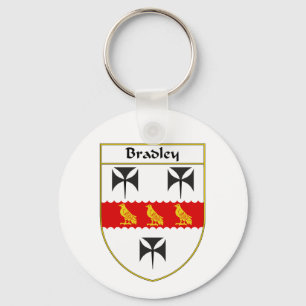 Bradley-Wappen/Familienwappen Schlüsselanhänger