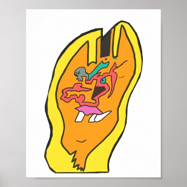 Brads Parasit Poster (Vorne)