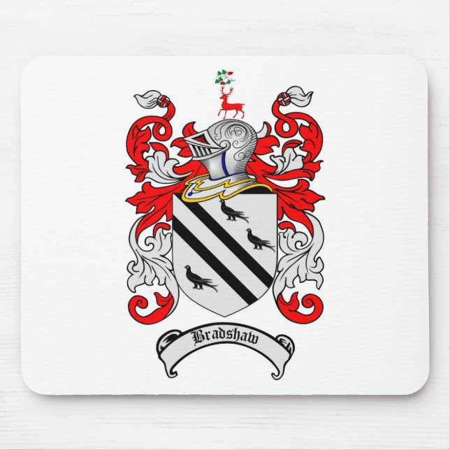 BRADSHAW FAMILIENWAPPEN - BRADSHAW WAPPEN MOUSEPAD (Vorne)