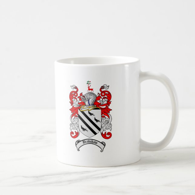 BRADSHAW FAMILIENWAPPEN - BRADSHAW WAPPEN TASSE (Rechts)
