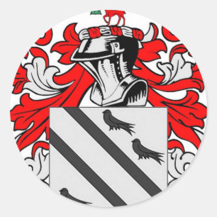Bradshaw-Wappen Runder Aufkleber