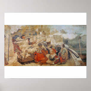 Bradshaws Verteidigung von Manchester (1642) Poster