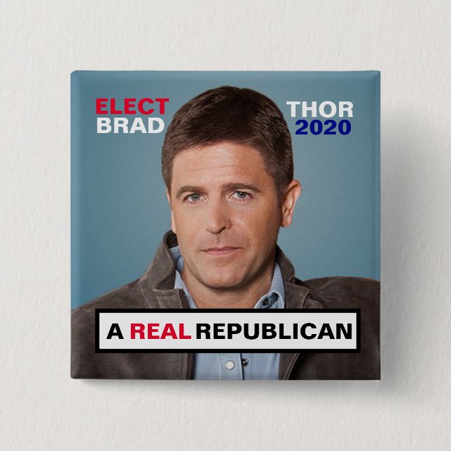 BradThor für Präsidenten 2020 Button (Vorderseite)
