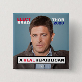 BradThor für Präsidenten 2020 Button