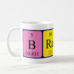 Brady Periodenname Tasse