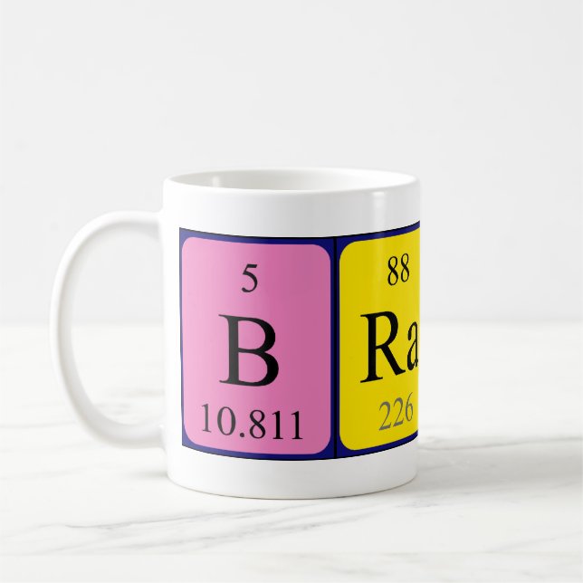 Bradyn Periodenname Tasse (Links)