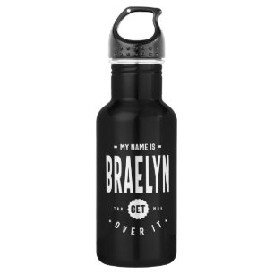 Braelyn Personalisiert Name Birthday Edelstahlflasche