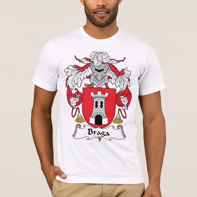 Braga-Familienwappen T-Shirt (Vorderseite)