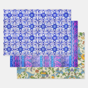Braga, Suthep und Positano Geschenkpapier Set