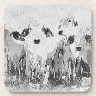 Brah-avo-Set mit 6 Untersetzer