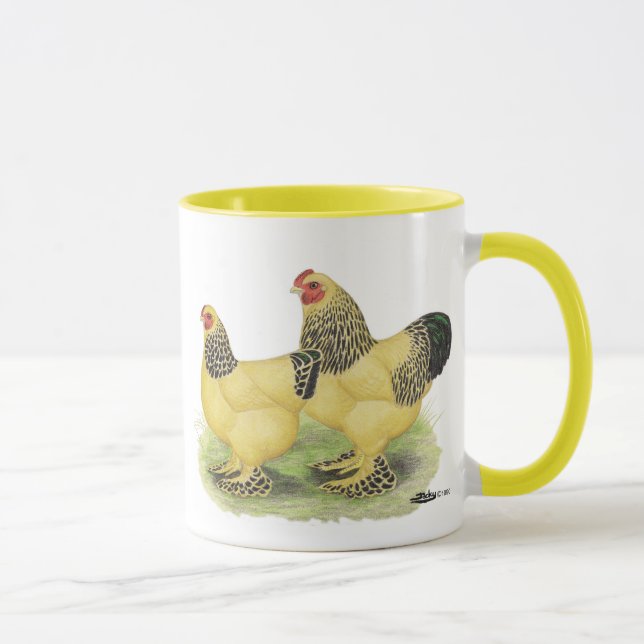 Brahma Buff Pair Tasse (Rechts)