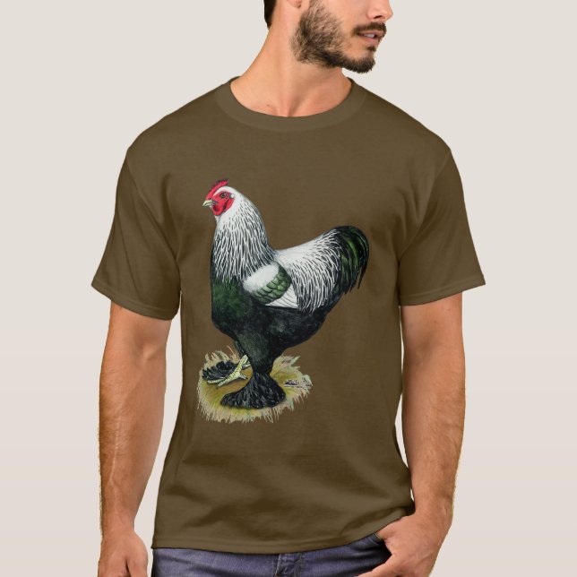 Brahma:  Dark Rooster T-Shirt (Vorderseite)