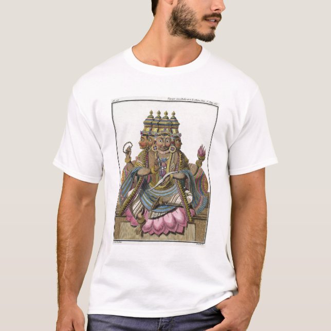 Brahma, hindischer Gott der Schaffung, 'von der T-Shirt (Vorderseite)
