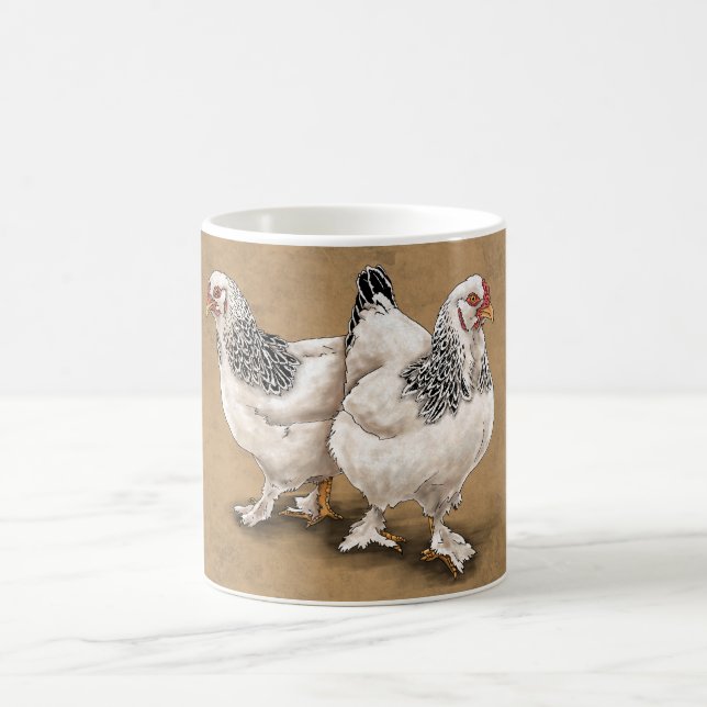 Brahma Huhn-Tassen Kaffeetasse (Mittel)