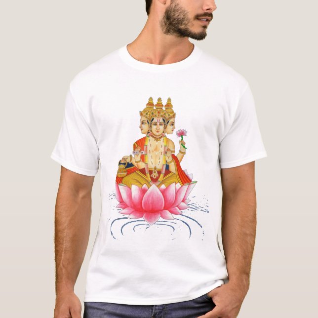 BRAHMA - PRAJAPATI - HINDISCHE GÖTTIN T-Shirt (Vorderseite)