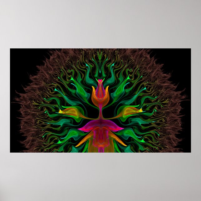 Brahma verkleidet als Tulip Poster (Vorne)