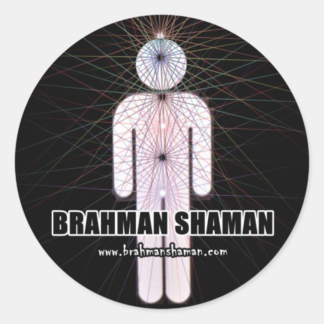 BRAHMAN SHAMAN - Chakra Sticker (Vorderseite)