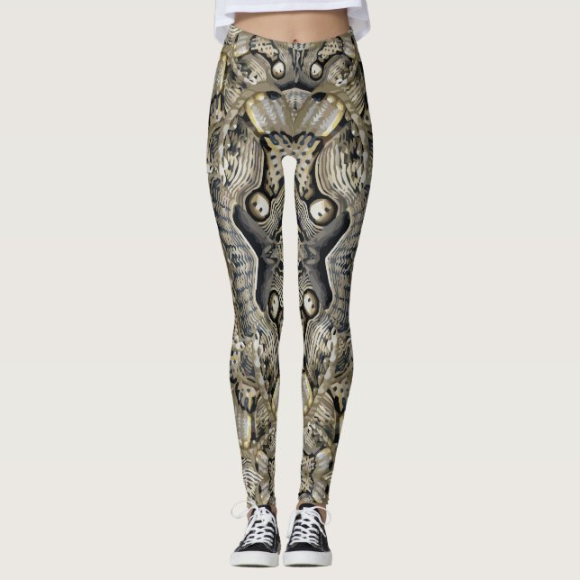 Brahmin-Motte Leggings (Vorderseite)