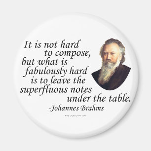 Brahms zur Komposition Magnet