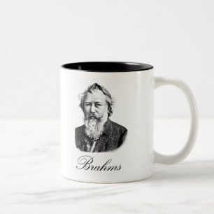 Brahms Zweifarbige Tasse