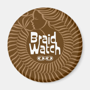 Braid Watch Kühlschrankmagnet Magnet