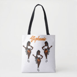 Braided Dancer Tasche Personalisiert ( Orange)