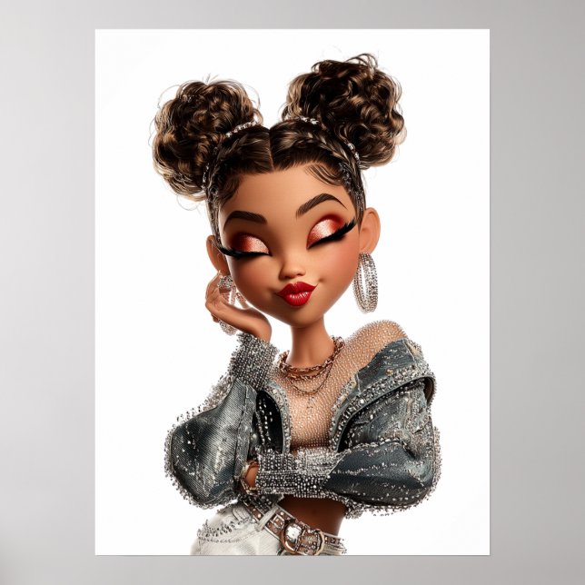 Braided Print, Value Poster Paper (Semi-Gloss) (Vorne)