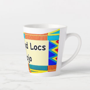Braids and Locations by Jojo Latte Coffee Tea Cup Milchtasse
