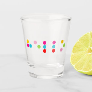 Braille blinde Alphabete Buchstaben hello Schnapsglas