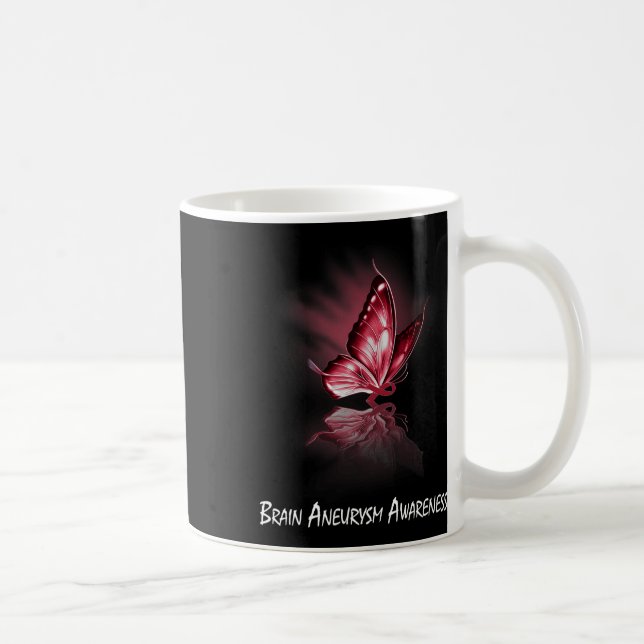 Brain-Aneurysm-Awareness Kaffeetasse (Rechts)