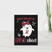 Brain Aneurysm ist Boo Sheet Halloween Ghost Burgu