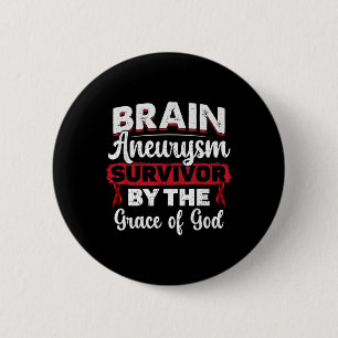 Brain Aneurysm Survivor Medical Bedingung Aneurysm Button