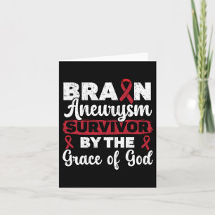 Brain Aneurysm Survivor Medical Bedingung Aneurysm Karte
