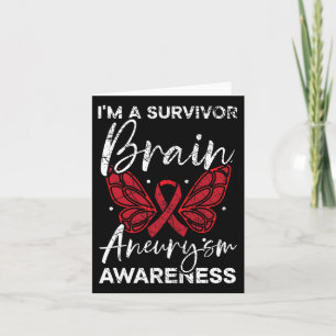 Brain Aneurysm Survivor Medical Bedingung Aneurysm Karte