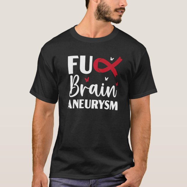 Brain Aneurysm Warrior Medical T-Shirt (Vorderseite)