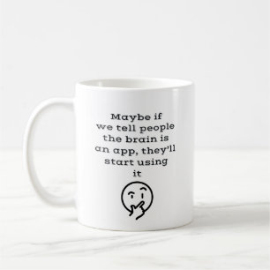 Brain App Kaffeetasse