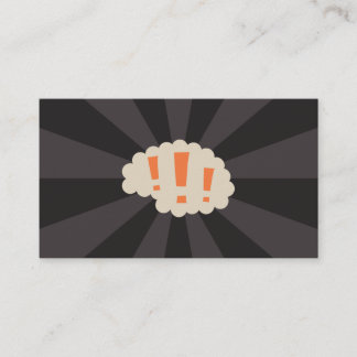 Brain Business Card Visitenkarte