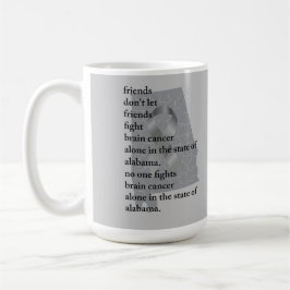 Brain Cancer Awareness in Alabama Kaffeetasse